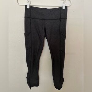 Lululemon gray leggings size 4
